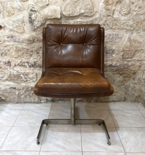 Chaise de bureau de Raphaël Raffel années 70