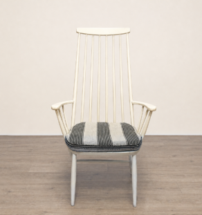Fauteuil scandinave x Pierre Frey