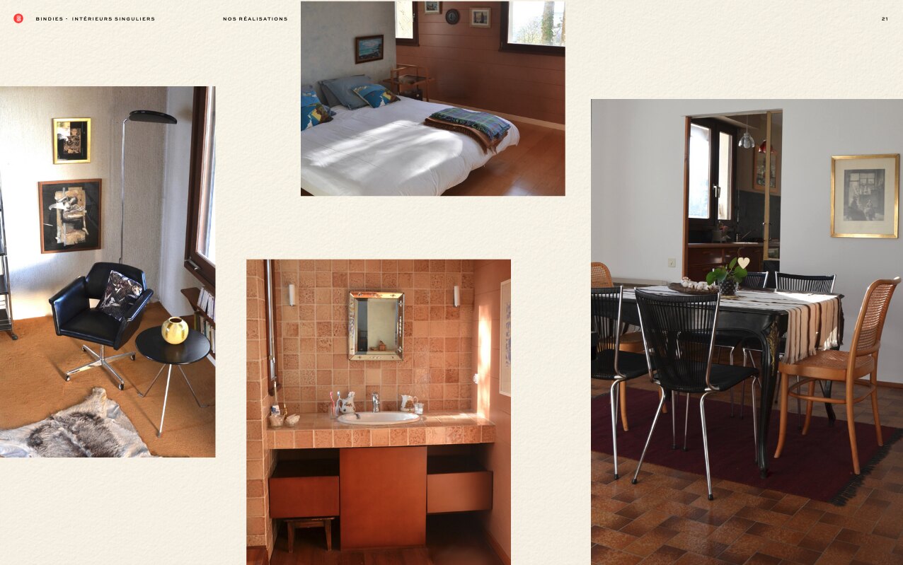 Studio Bindies - Réalisations