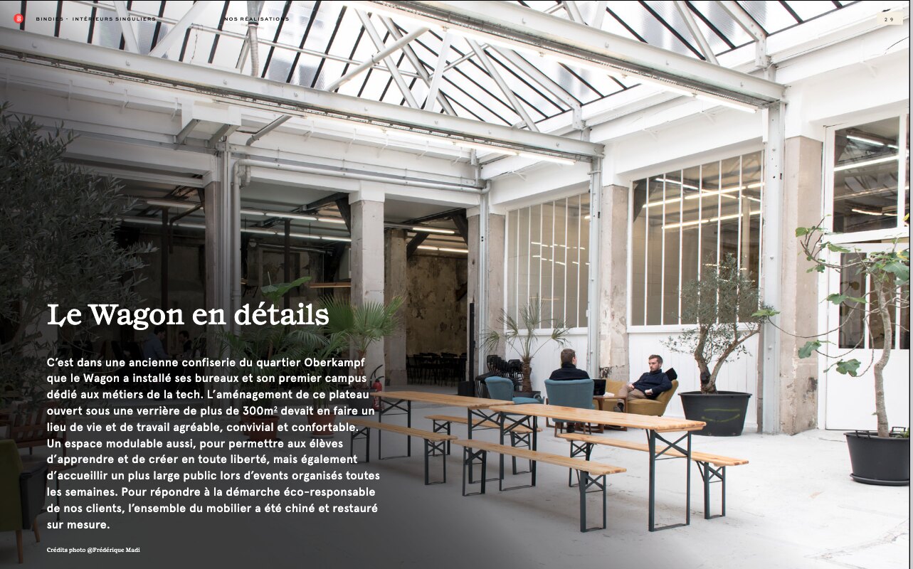 Studio Bindies - Réalisations