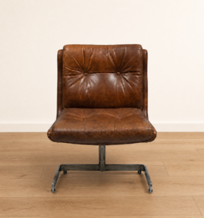 Chaise de bureau de Raphaël Raffel années 70