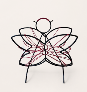Porte-revues papillon