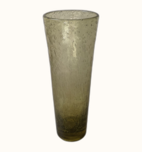 Vase en verre bullé de Biot