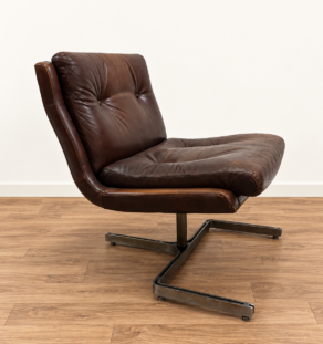 Fauteuil de Raphaël Raffel années 70, vue 1
